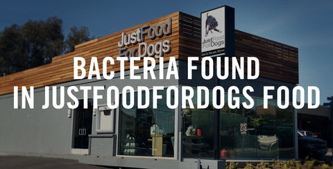 Pathogenic Bacteria Found in JustFoodForDogs Turducken Recipe