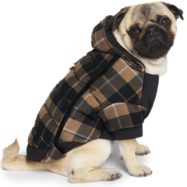 Canada Pooch Prism Puffer Brown Plaid – HEALTHY SPOT