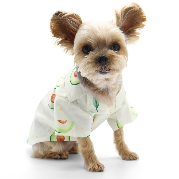 Dogo Pet Fashions Avocado Dog Shirt HEALTHY SPOT