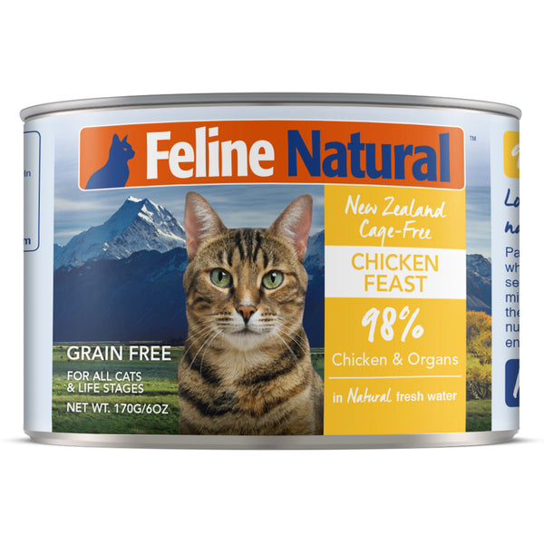 Feline Natural Chicken Feast Canned Cat Food HEALTHY SPOT
