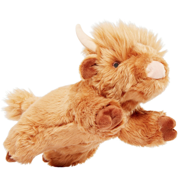 Fluff Tuff Shaggy Cow Dog Toy HEALTHY SPOT