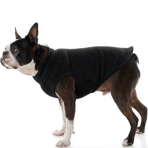 Gooby Black Stretch Fleece Dog Vest – HEALTHY SPOT