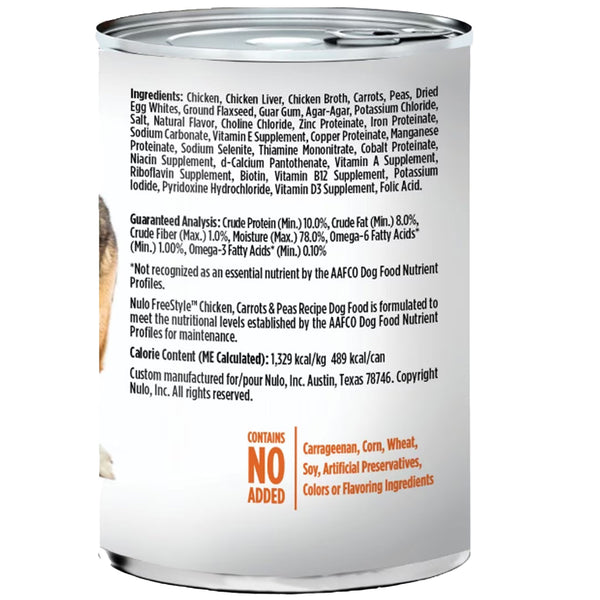Nulo low top fat dog food