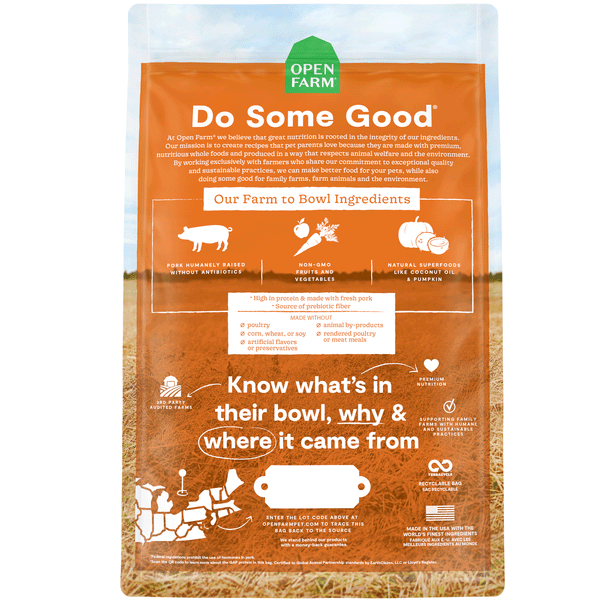 Farmers market dog food rating shop