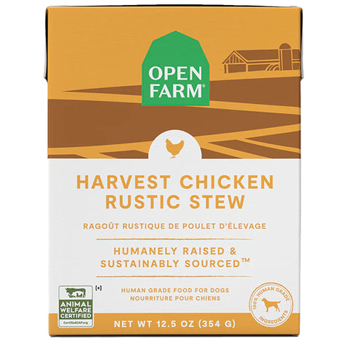 Open Farm Rustic Stew Harvest Chicken Canned Dog Food - 12.5oz | Front Image
