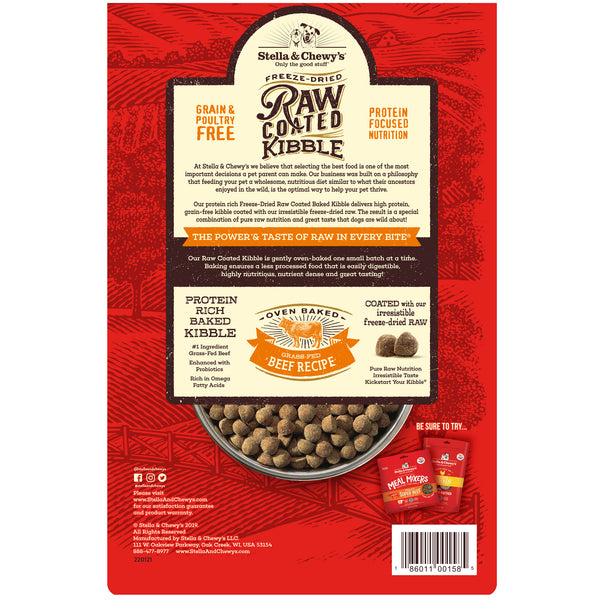 Stella Chewy s Raw Coated Beef Dog Food HEALTHY SPOT