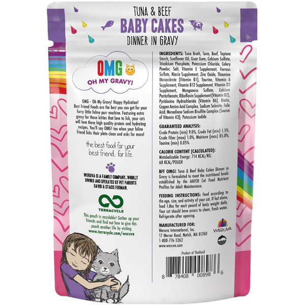 Weruva BFF Pouch Baby Cakes Cat Food