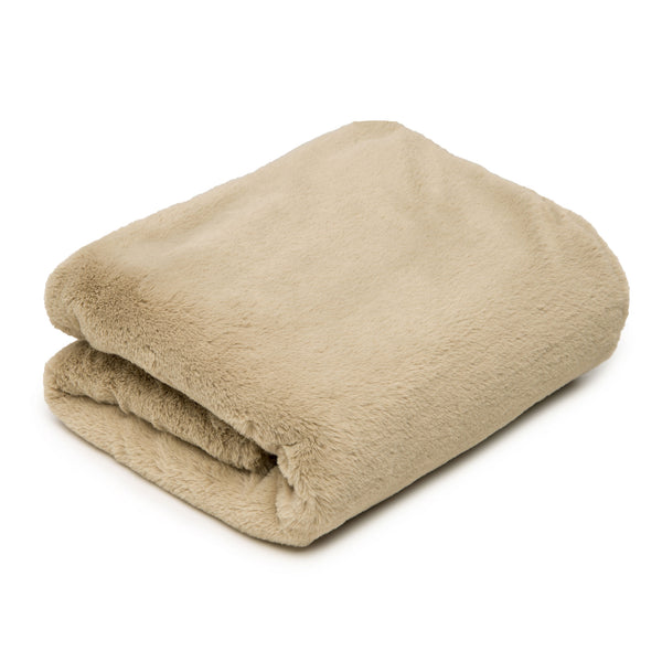 Jax Bones Premium Mink Creme Dog Blanket HEALTHY SPOT