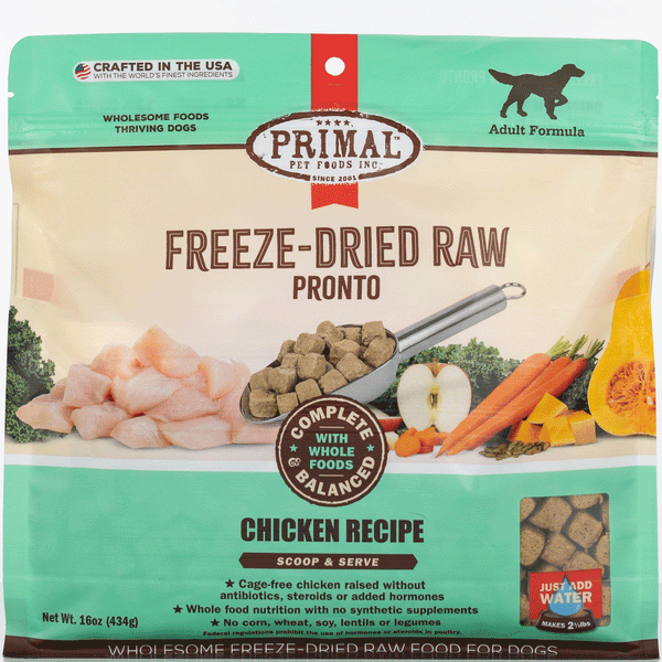 Primal freeze sales dried raw