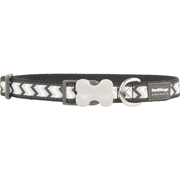 Dog Harness Red Dingo Bone Reflective 46-76 cm Black main image 0