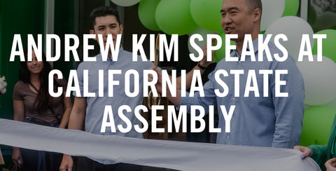 Andrew Kim Speaks at California State Assembly