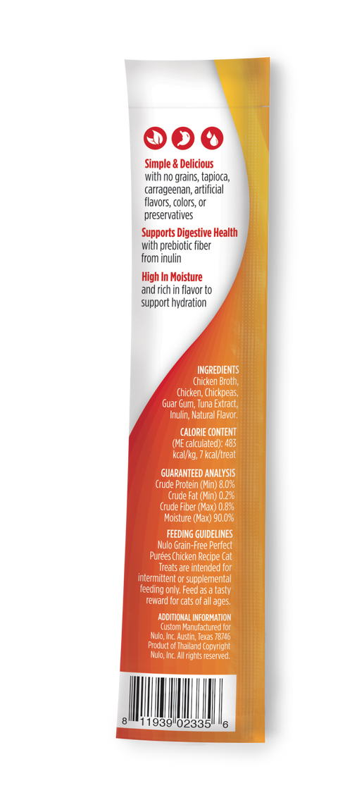 Nulo FreeStyle Cat Puree Chicken Cat Treats