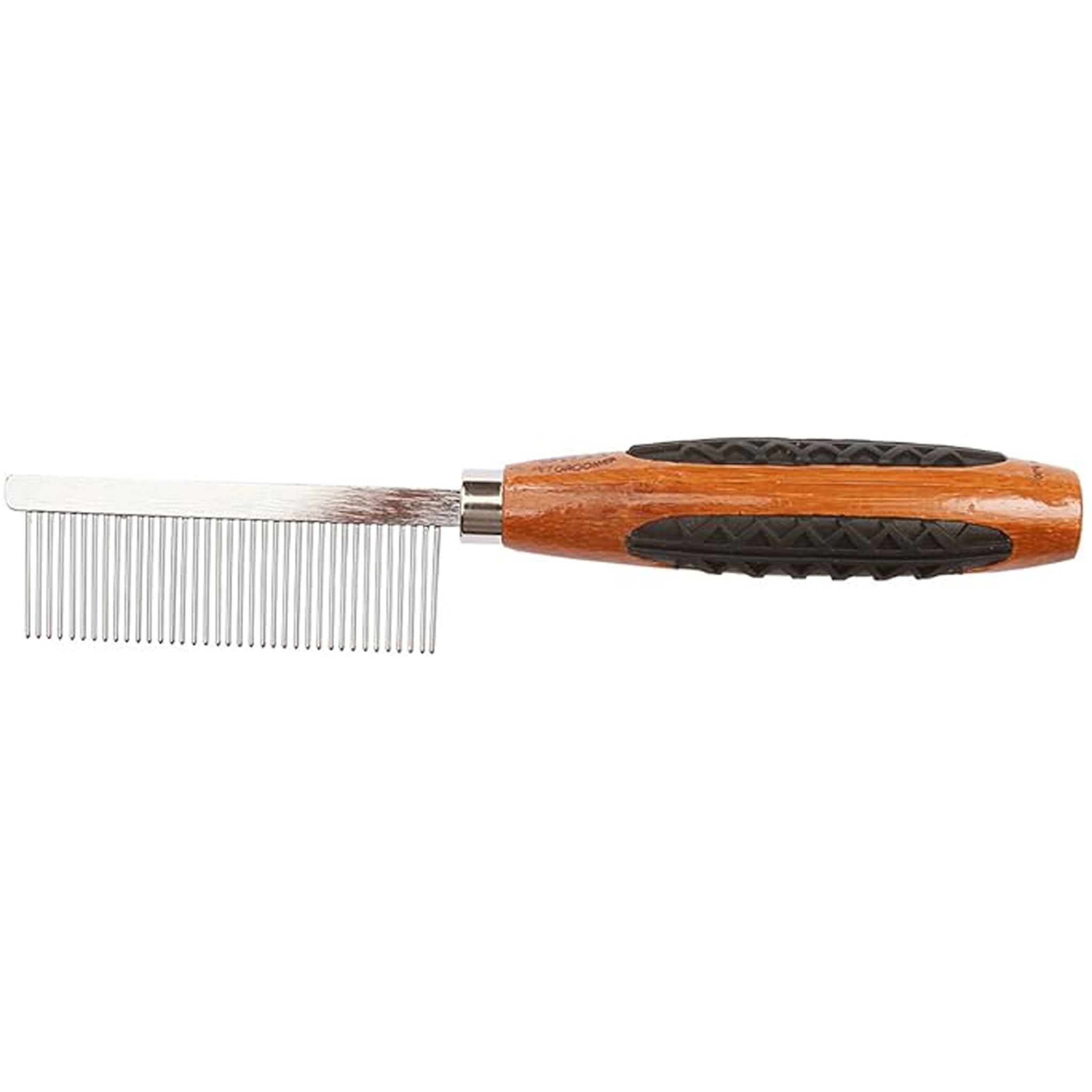 Bass Brushes Wide Tooth Metal Pet Comb HEALTHY SPOT