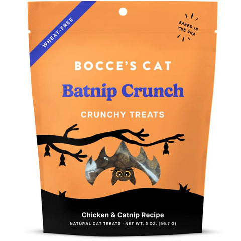 Bocce's Bakery Batnip Crunch Chicken Cat Treat - 2 oz | Front Image