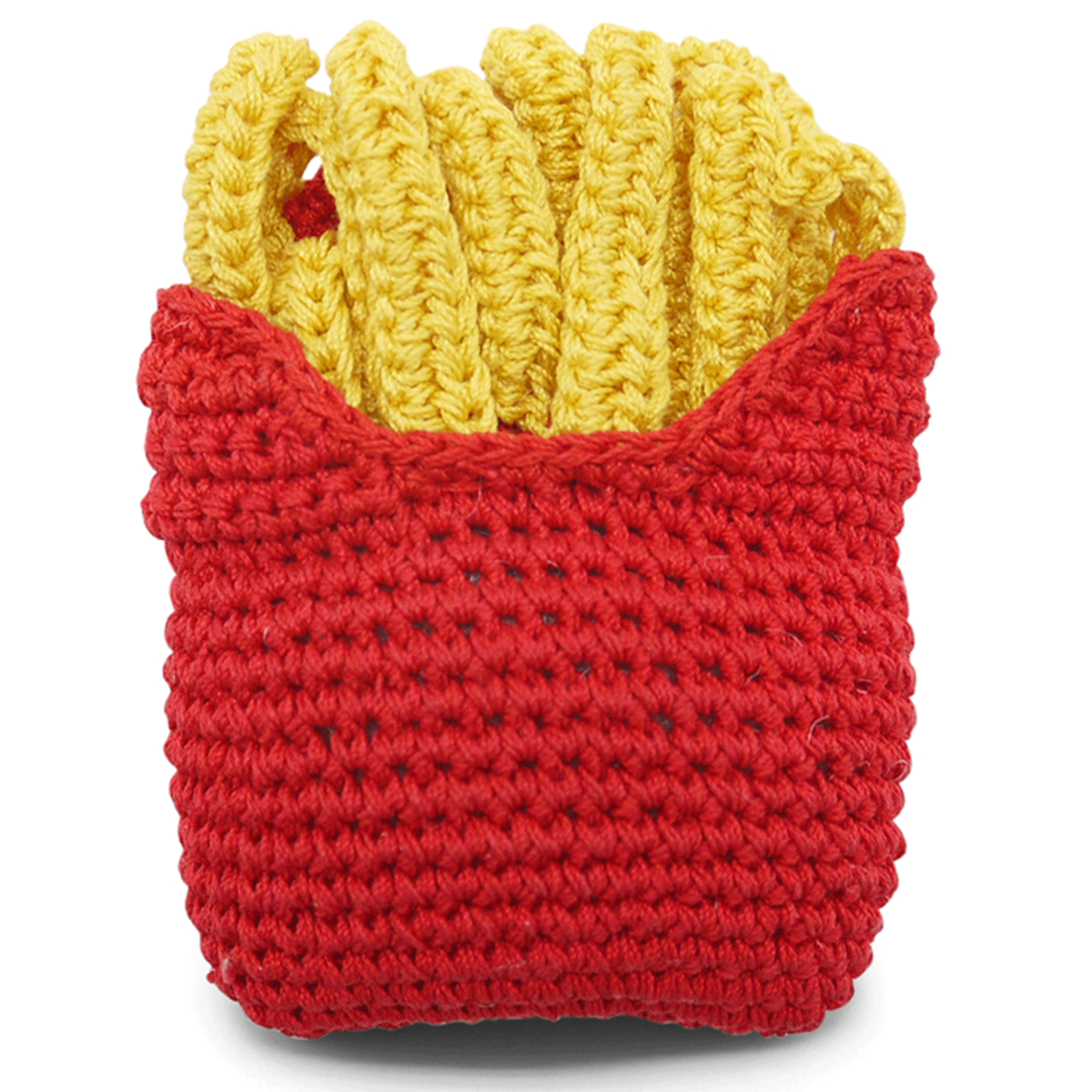 Dogo Pet Fashions Pawer Squeaky French Fries Dog Toy HEALTHY SPOT