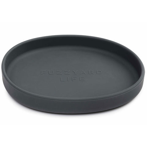 Fuzzyard Silicone Cat Dish - Grey