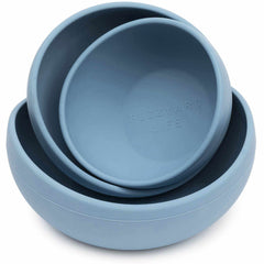 Fuzzyard Silicone Dog Bowl - Blue