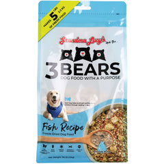 Grandma Lucy's 3 Bears Dog Fish