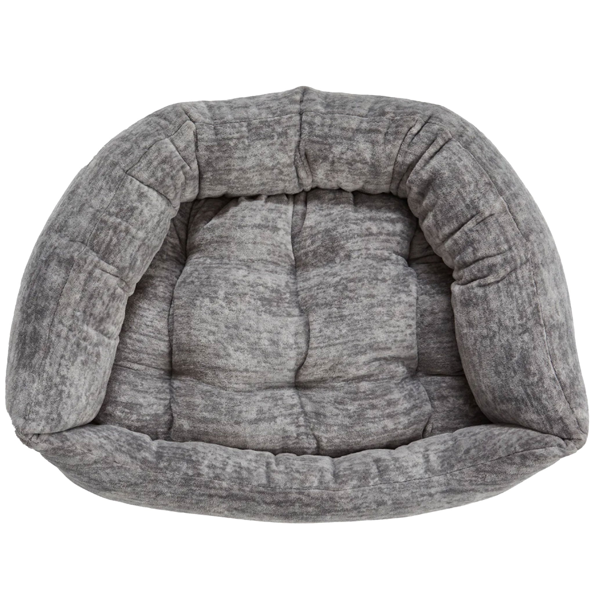 Jax Bones Napper Bed Silky Grey Fur HEALTHY SPOT