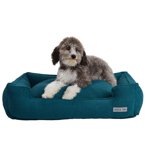 Jax & Bones Premium Lounge Dog Bed - Cordova Jade