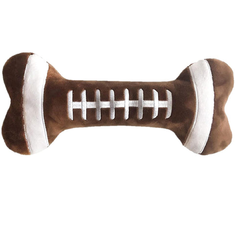 Lulubelles Football Bone Dog Toy