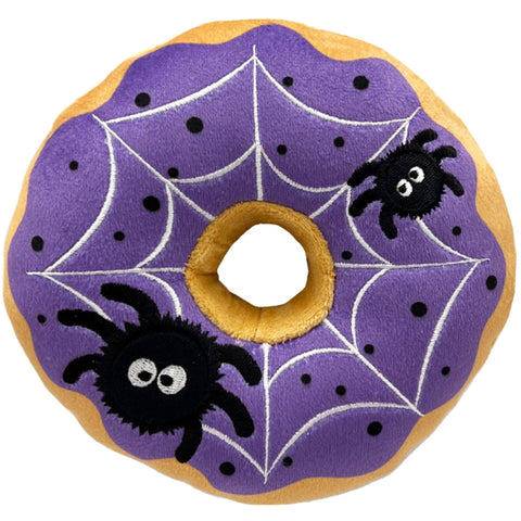 Lulubelles Spiderweb Donut Dog Toy - Purple