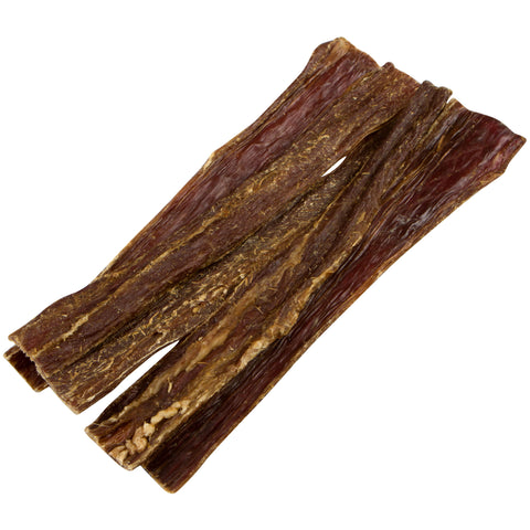 MIND BODY BOWL 12" Beef Taffy Chew Dog Treats | Lifestyle Image of 12" Beef Taffy Chews