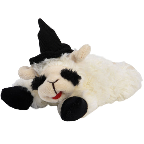 Multipet Halloween Lamb Chop with Hat Dog Toy | Front Image