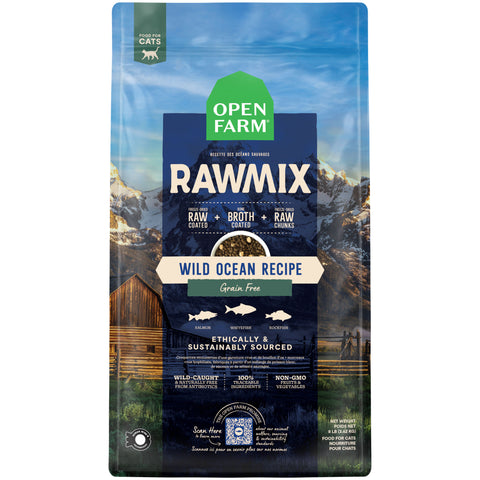 Open Farm Raw Mix Grain-Free Cat Wild Ocean 2.5 lbs