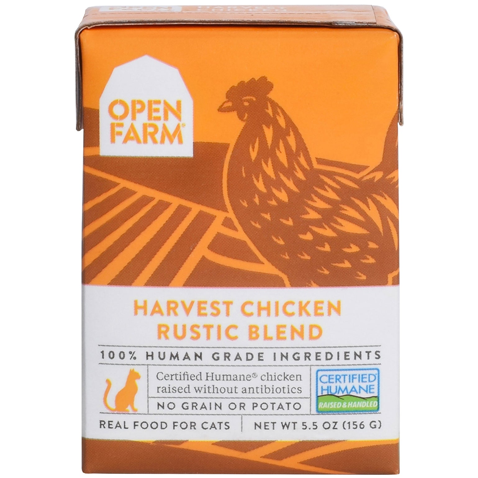 Open Farm Rustic Blend Harvest Chicken Canned Cat Food 5.5oz