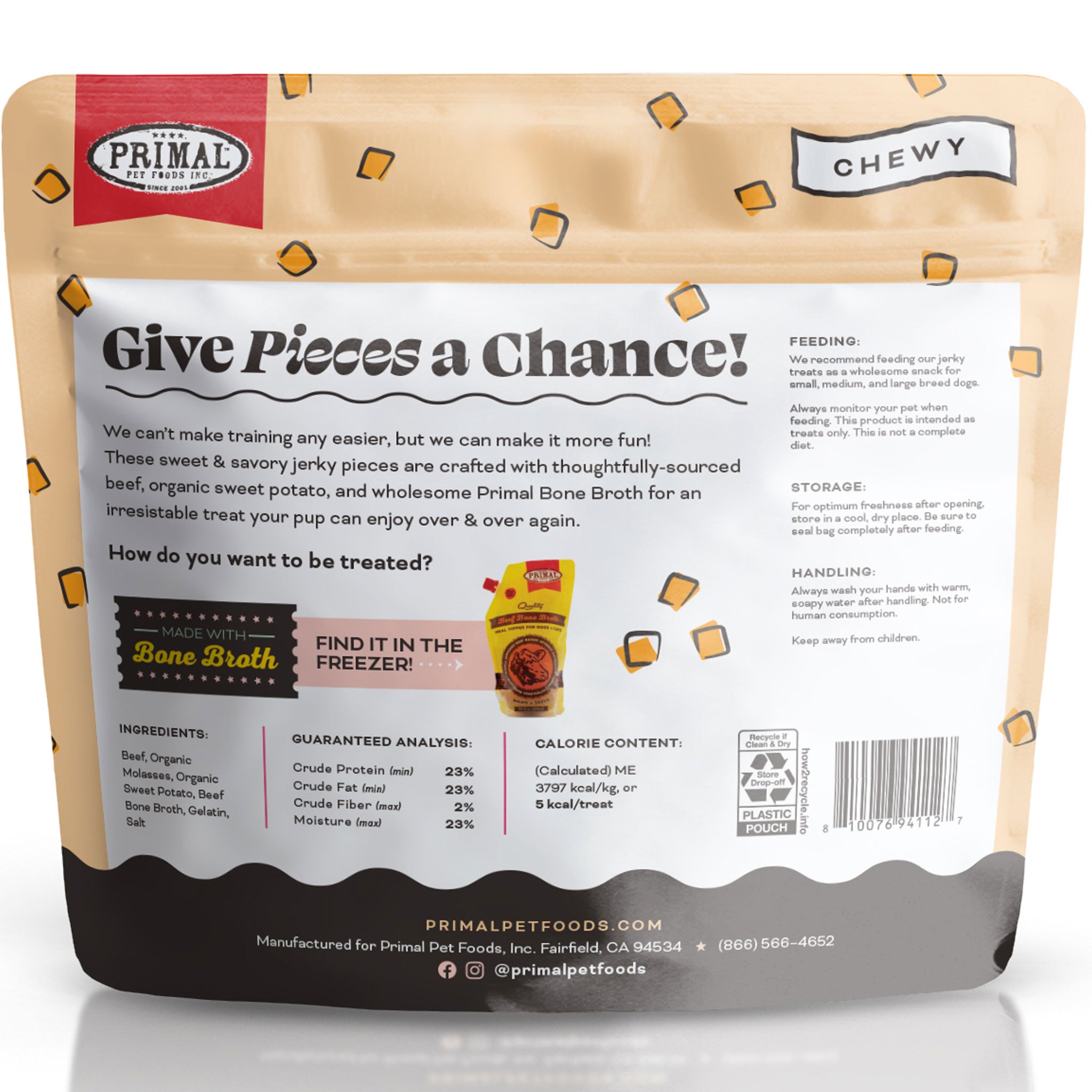 Primal dog deals treats