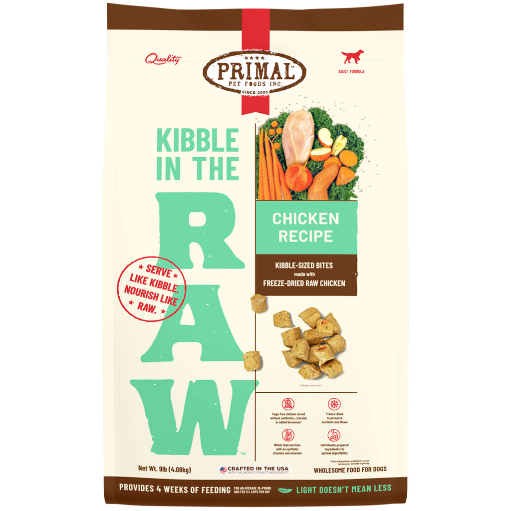 Primal Kibble in the Raw Chicken Dog Food HEALTHY SPOT