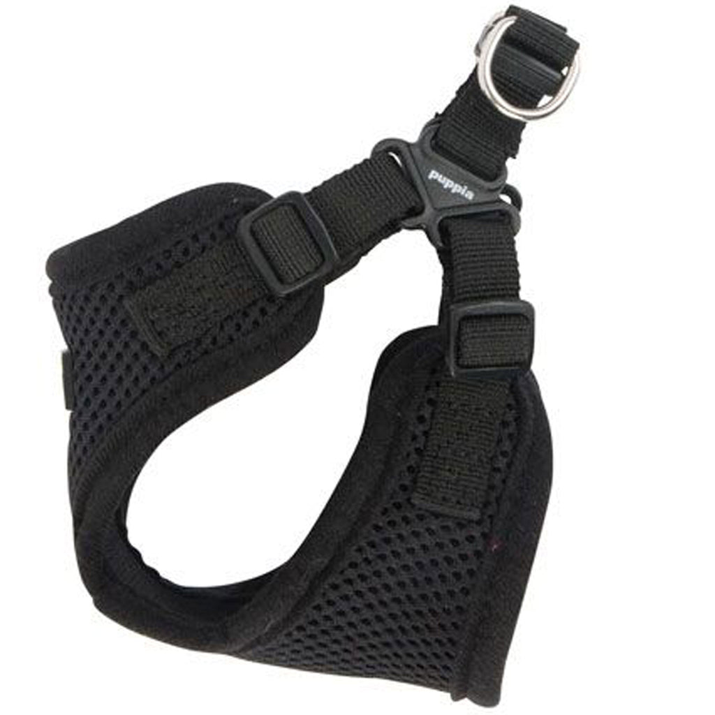 Puppia Soft Harness Black L - Hondentuigjes - tuin