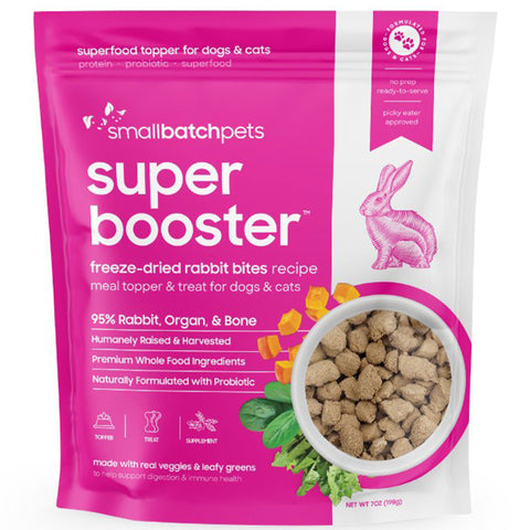 Smallbatch Super Boosters Dog Rabbit 7 oz | Front Image