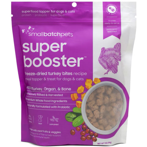 Smallbatch Super Boosters Dog Turkey 7 oz | Front Image