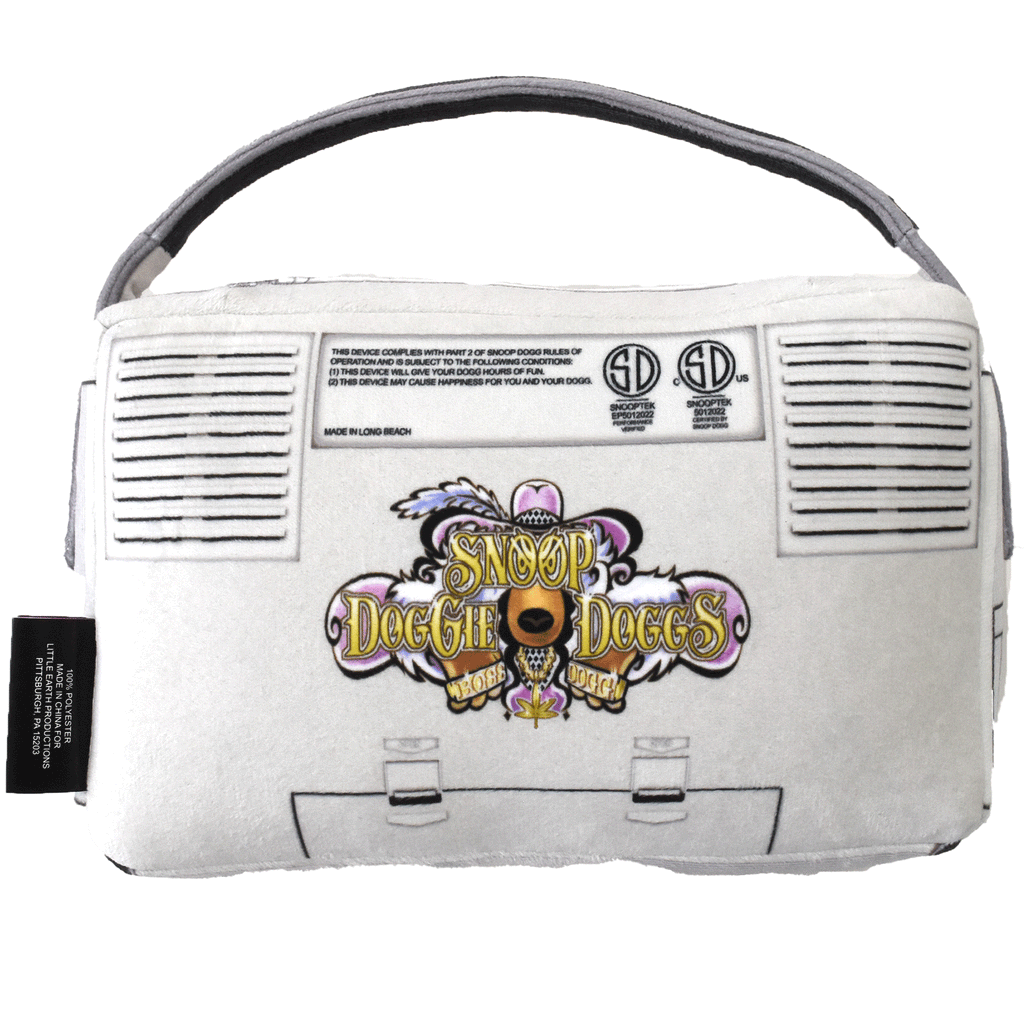 Snoop Doggie Dogg Boom Box Toy Grey Dog Toys – HEALTHY SPOT Snoop Doggie Dogg Boom Box Toy Grey Dog Toys – HEALTHY SPOT