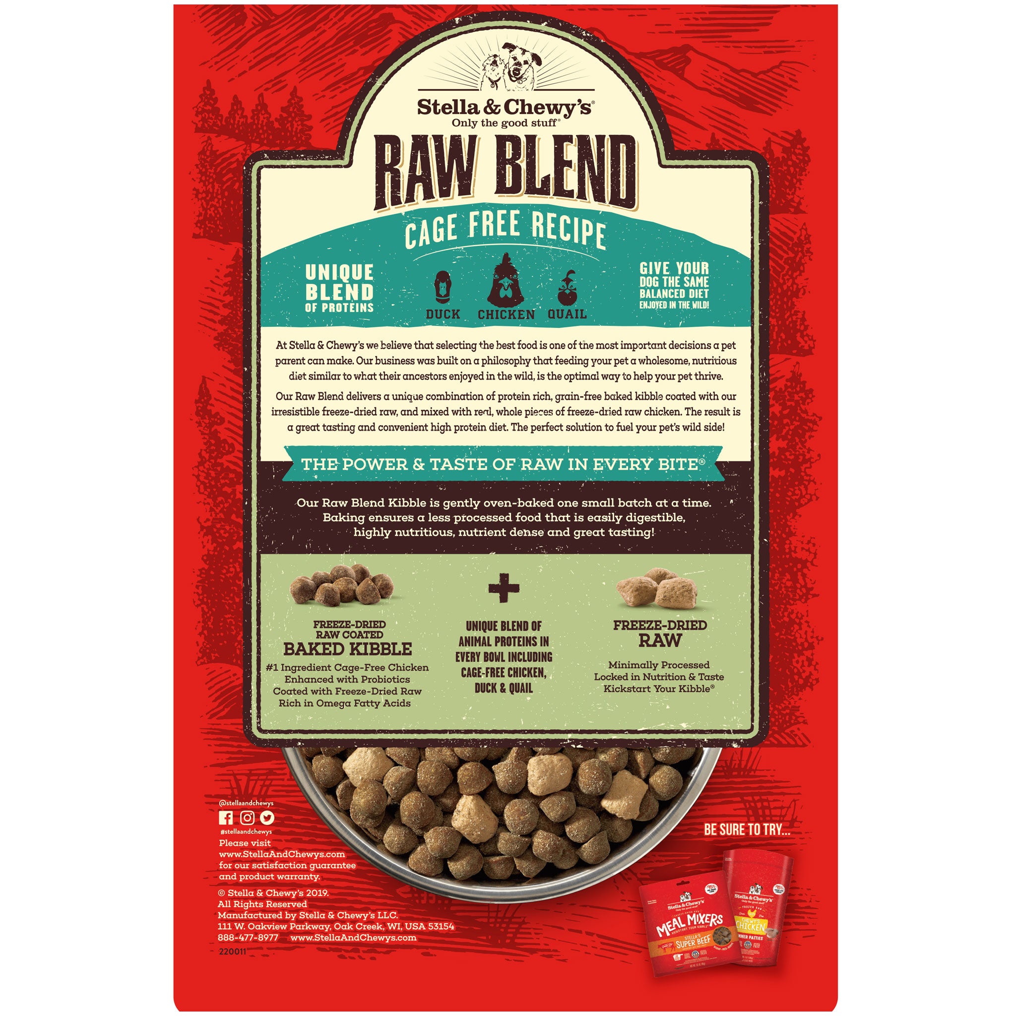 Stella and chewy shop raw blend kibble review