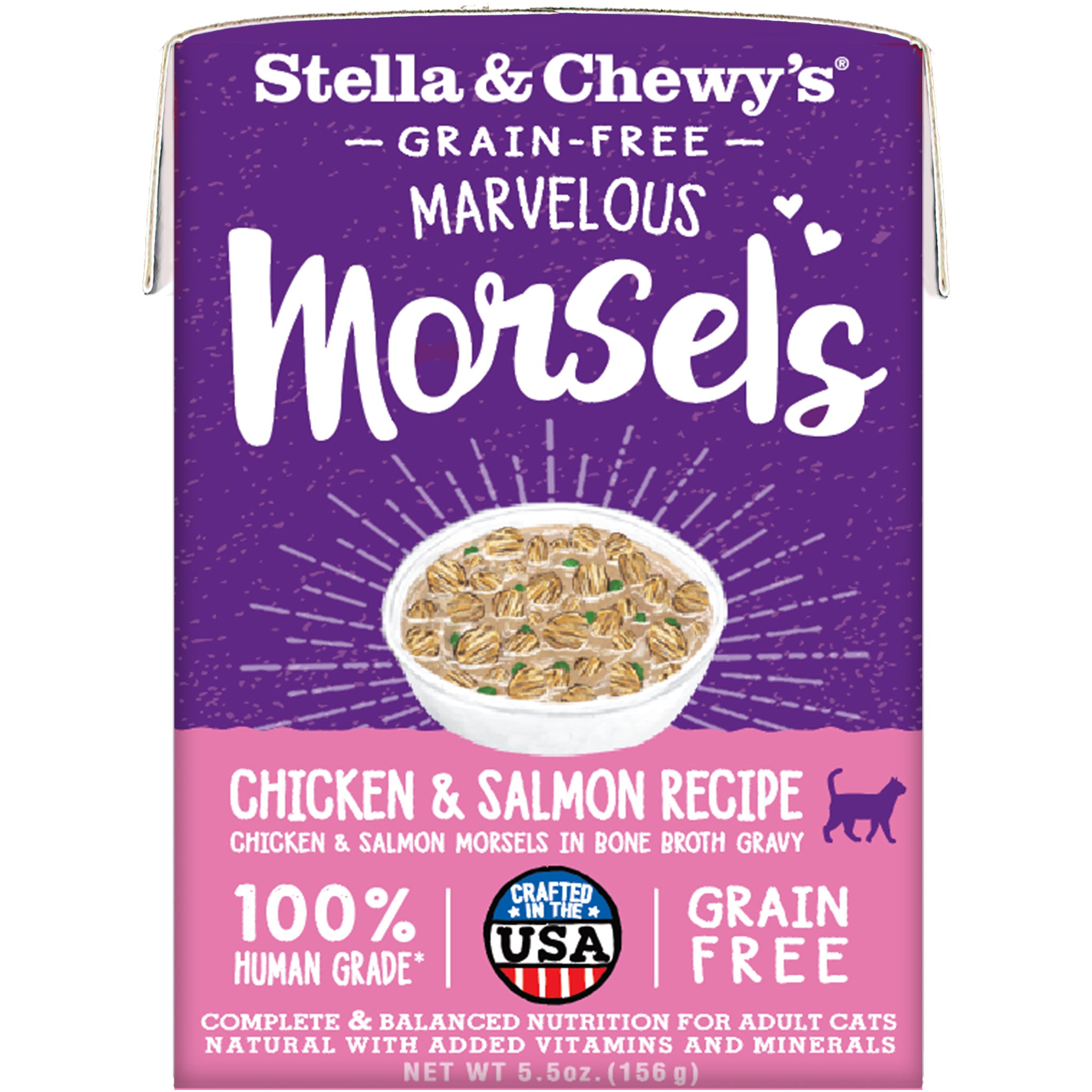 Stella Chewy s Marvelous Morsels Chicken Salmon Medley Cat