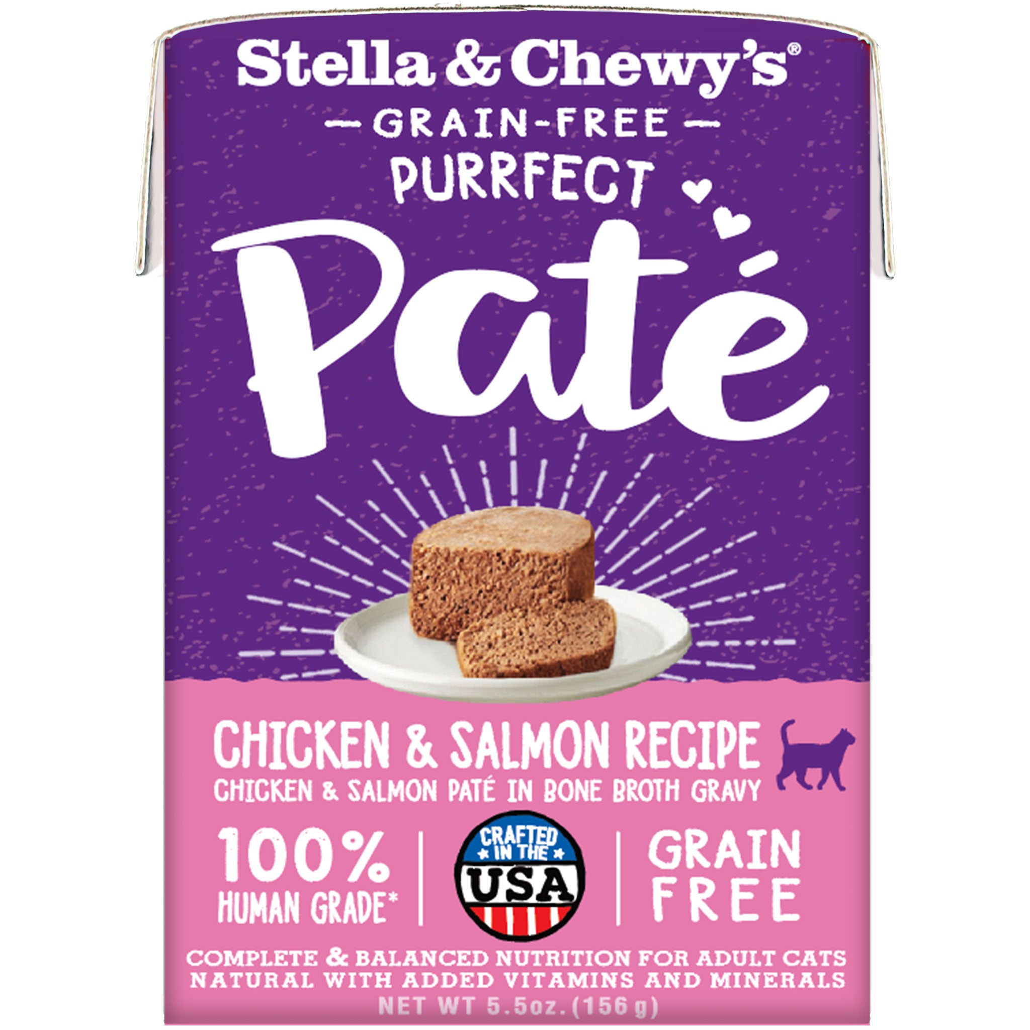 Stella Chewy s Purrfect Pate Chicken Salmon Recipe Wet Cat