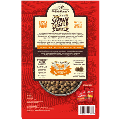 Stella & Chewy's Raw Coated Beef Dog Food