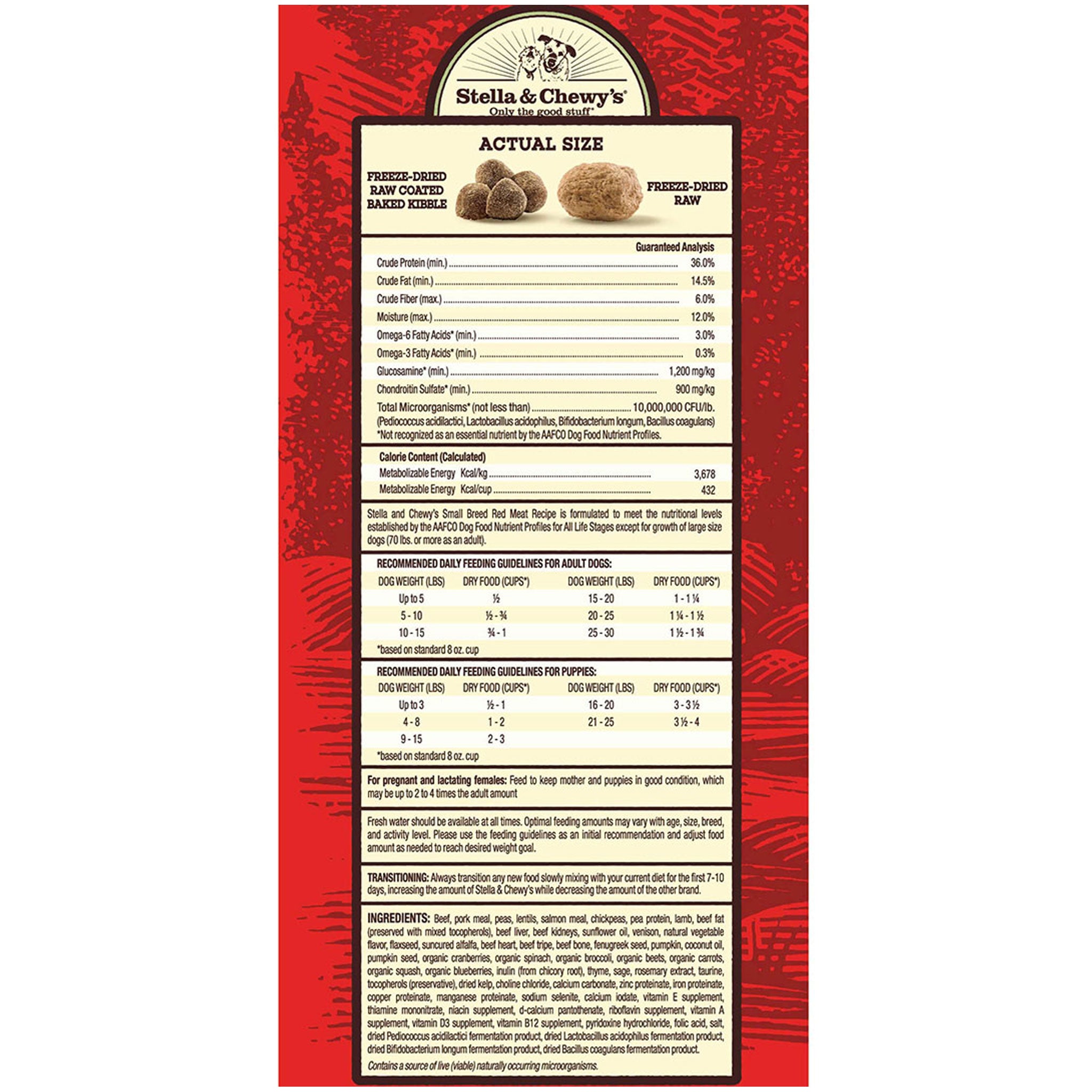 Stella Chewy s Small Breed Raw Blend Dog Kibble HEALTHY SPOT