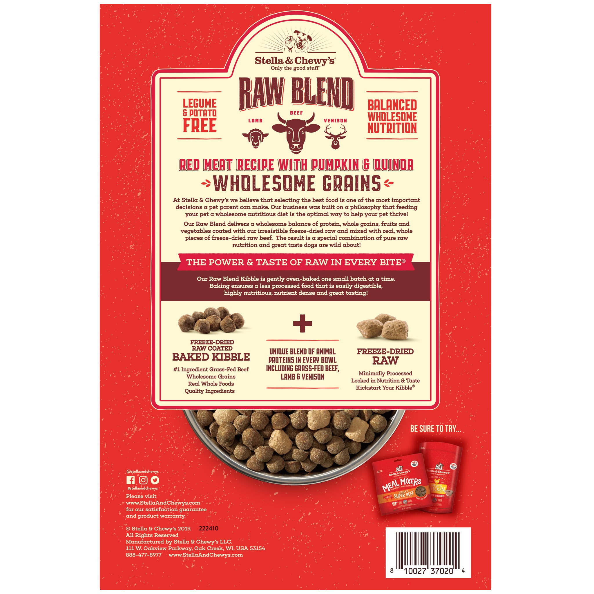 Stella & sales chewy's raw blend