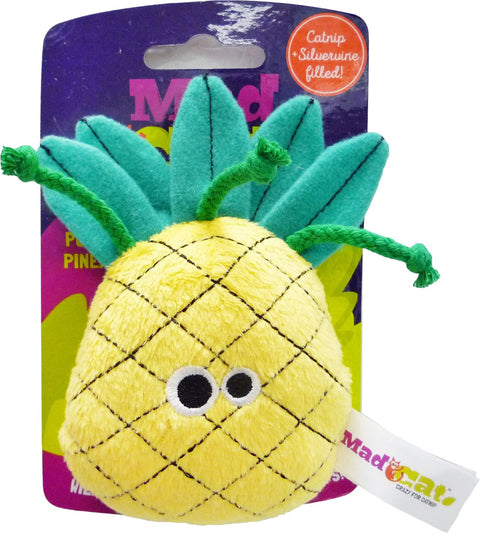 Mad Cat Purrfect Pineapple Catnip Toy