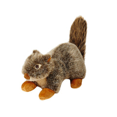 Fluff & Tuff Nuts Squirrel Plush Dog Toy - 11in
