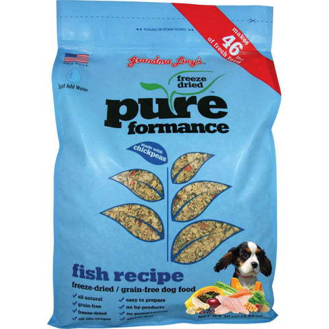 Grandma Lucy's Pureformance Freeze Dried Fish Dog Food
