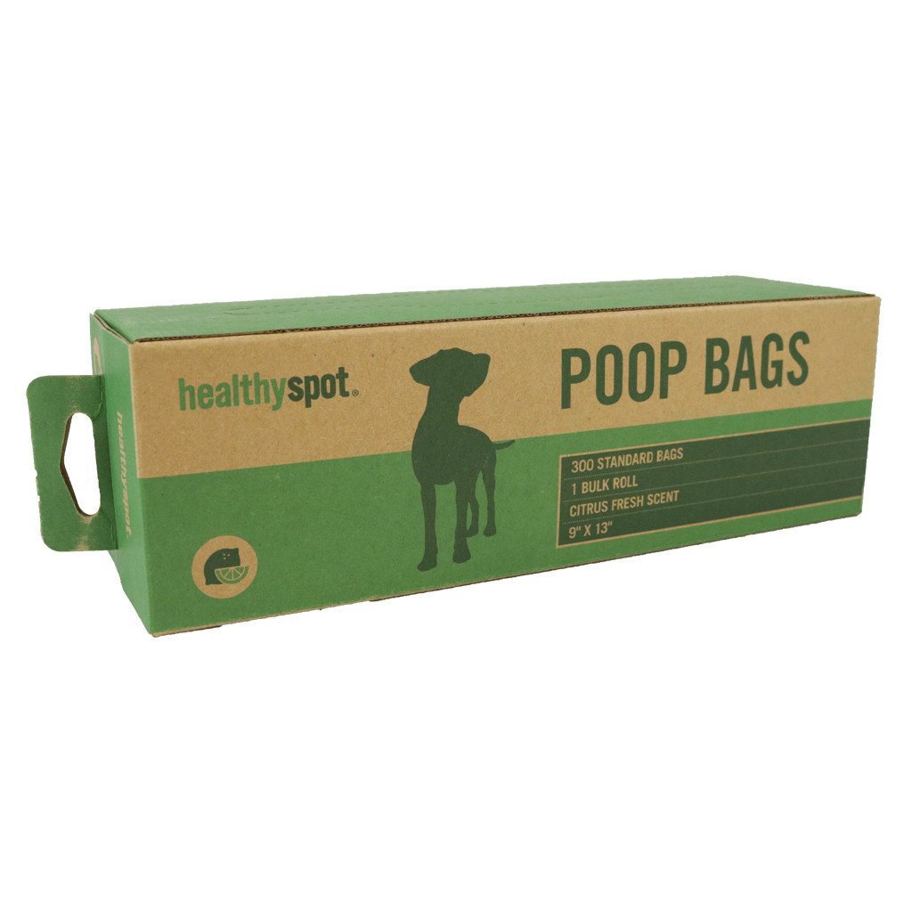Healthy Spot Scented Poop Bags - 300 Bag Roll