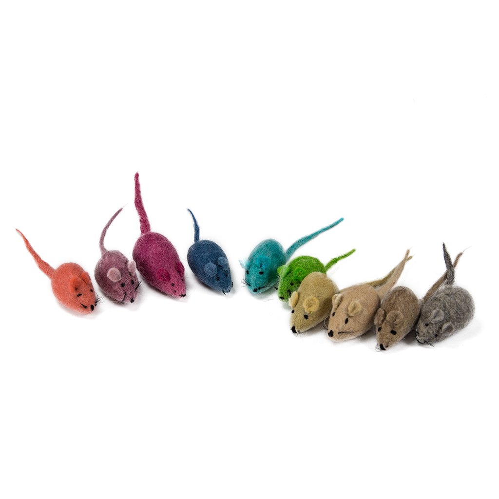 Snow Leopard Trust Felted Wool Mouse One Size – HEALTHY SPOT