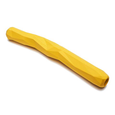 Ruffwear Gnawt-A-Stick Dandelion Yellow Rubber Dog Toy - One Size