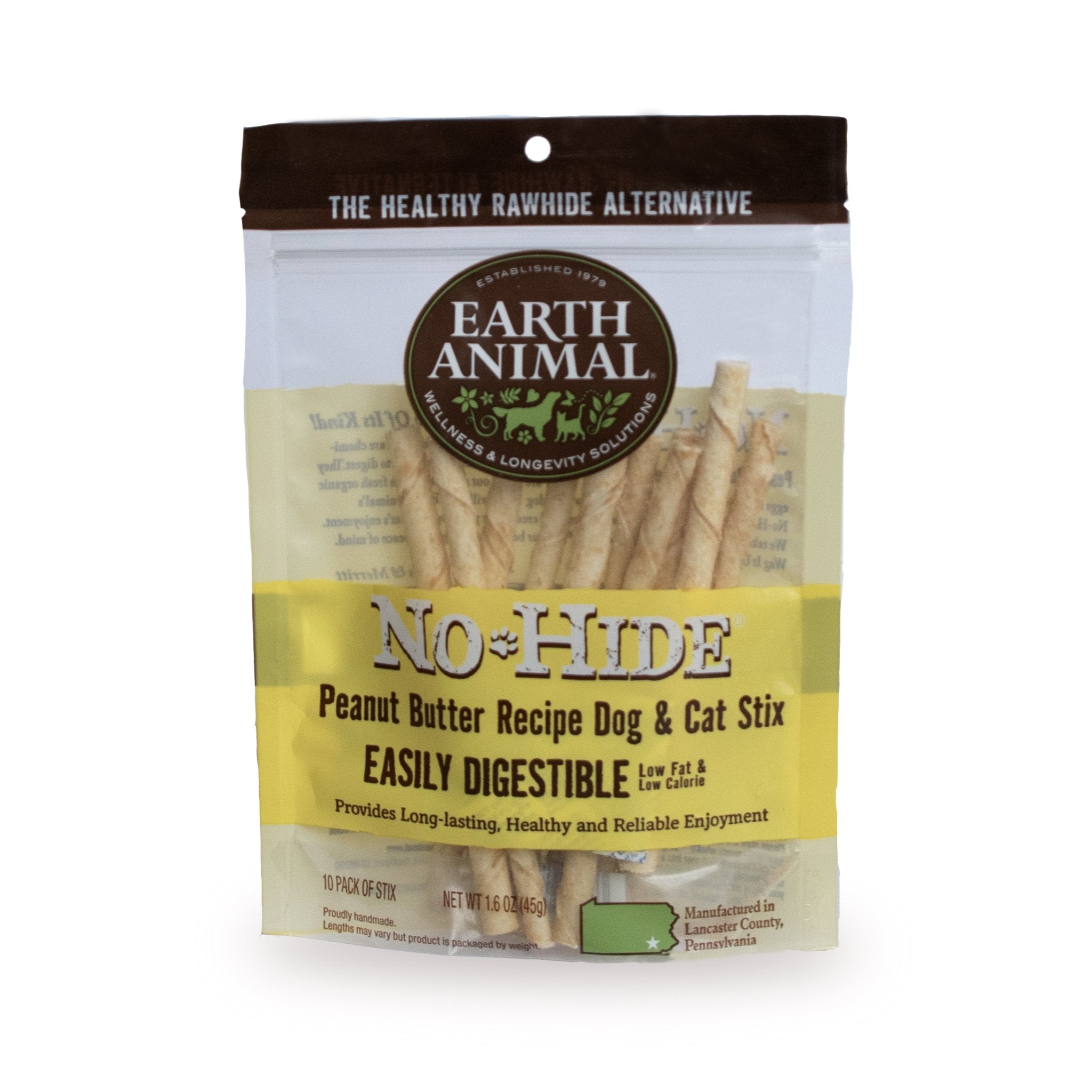 Earth animal no hide dog stix sale