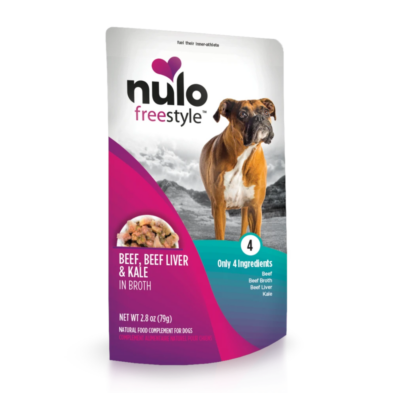 Nulo FreeStyle Meaty Toppers Beef Dog Food Topper HEALTHY SPOT
